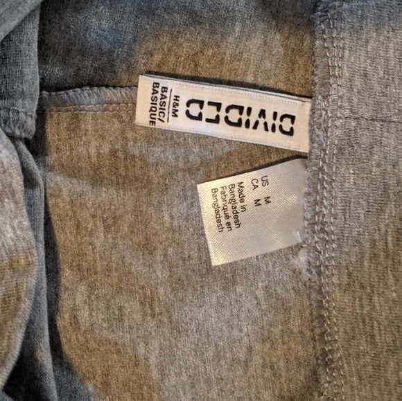 grey biker shorts - Picture 2 of 2